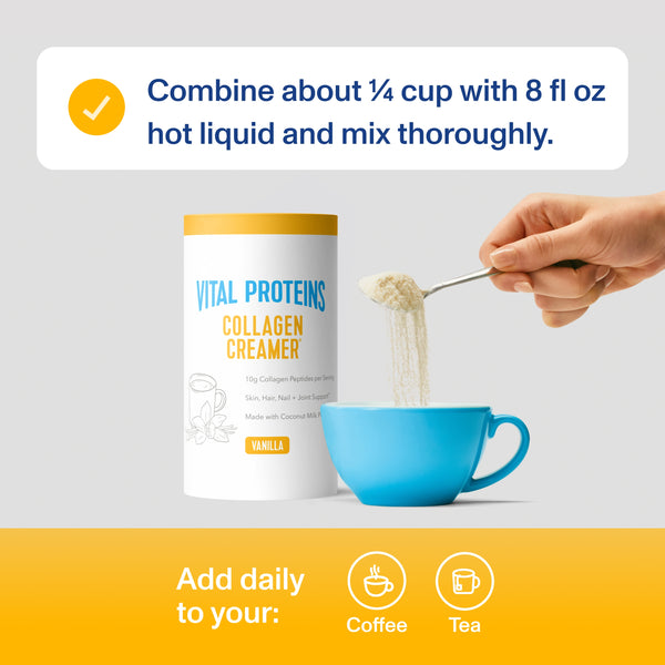 |CCV10U| Collagen Creamer Vanilla Usage